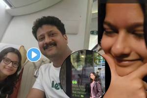 Jitendra Joshi and his daughter