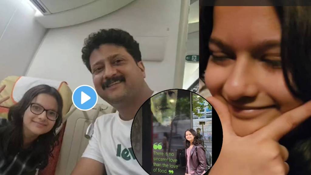 Jitendra Joshi and his daughter