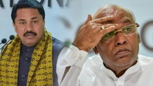 nana Patole supporters meet Kharge