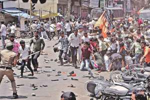 violence in Kolhapur,