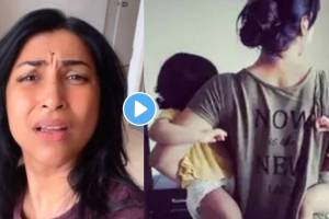 Kranti Redkar daughter started crying after watching movie