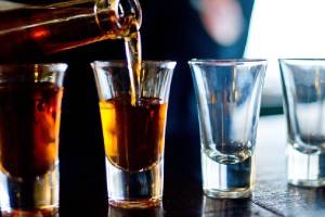 Simultaneous raids on liquor dens
