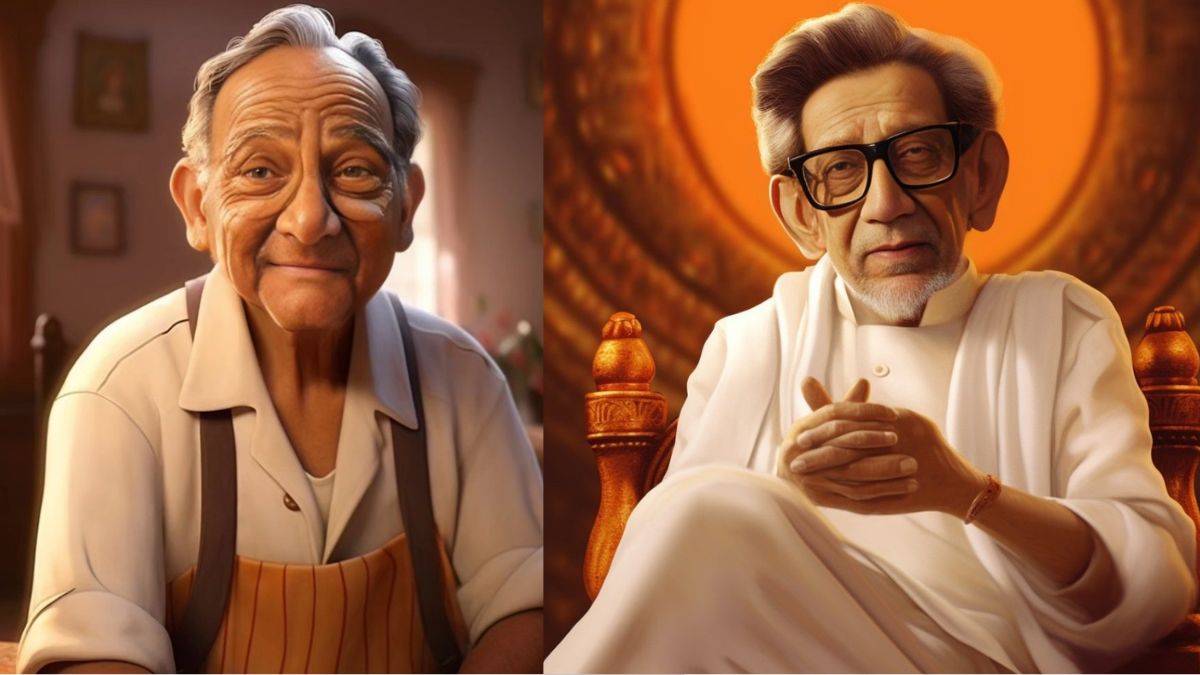 Sharad pawar to balasaheb thackeray Amit Wankhede Made Political Leaders Through AI photo