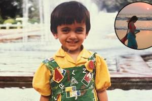 mansi naik childhood photo