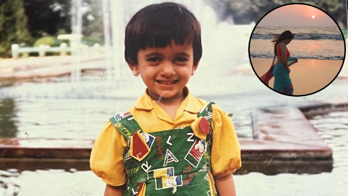 mansi naik childhood photo