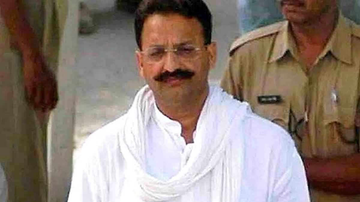life imprisonment for mukhtar ansari in murder case