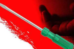 43 year old man stabbed to death with screwdriver by minor boy