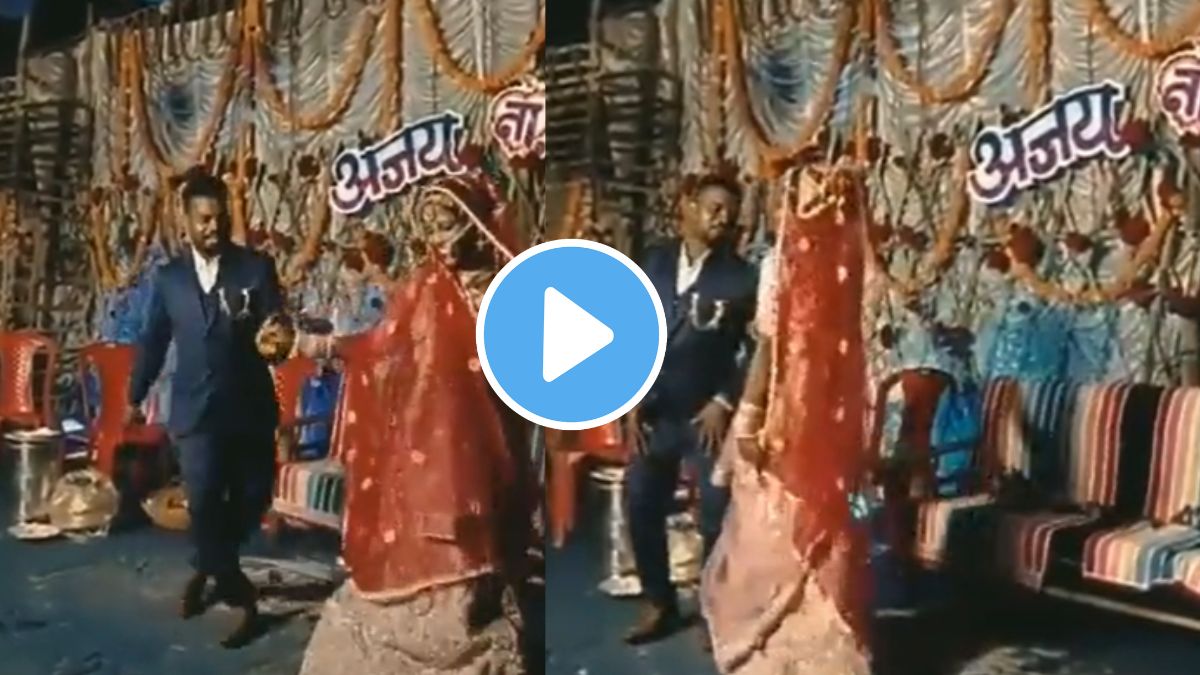 desi couple dance on Govinda Karishma song