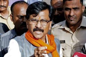 loksatta satire article on sanjay raut spit on camera