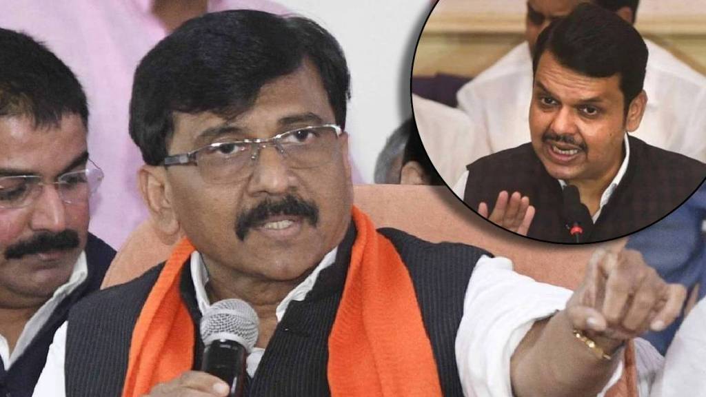 sanjay raut reaction on dcm devendra fadnavis