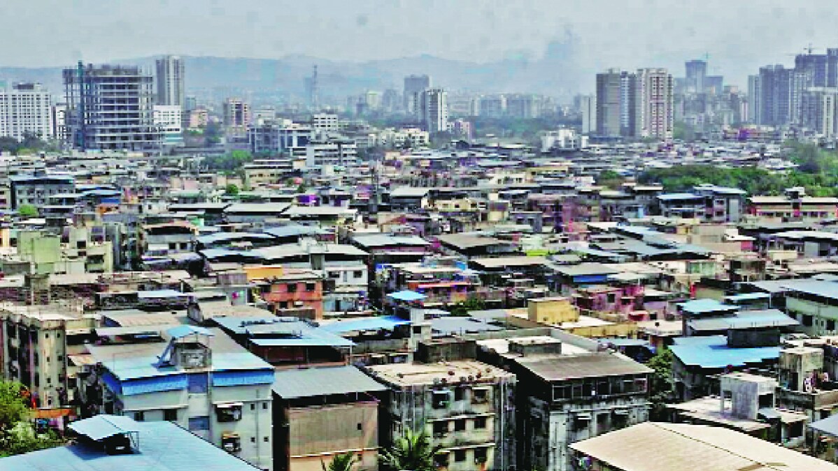 thane slum