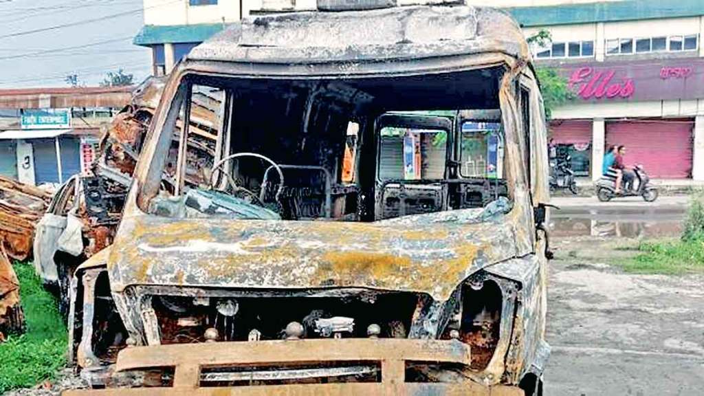 Three people killed in violence in Manipur