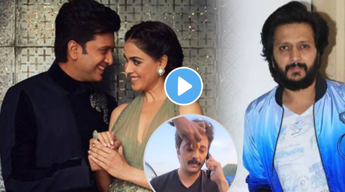 Riteish and Genelia viral video