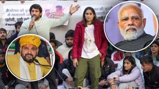 wrestlers protest birjbhushan singh narendra modi