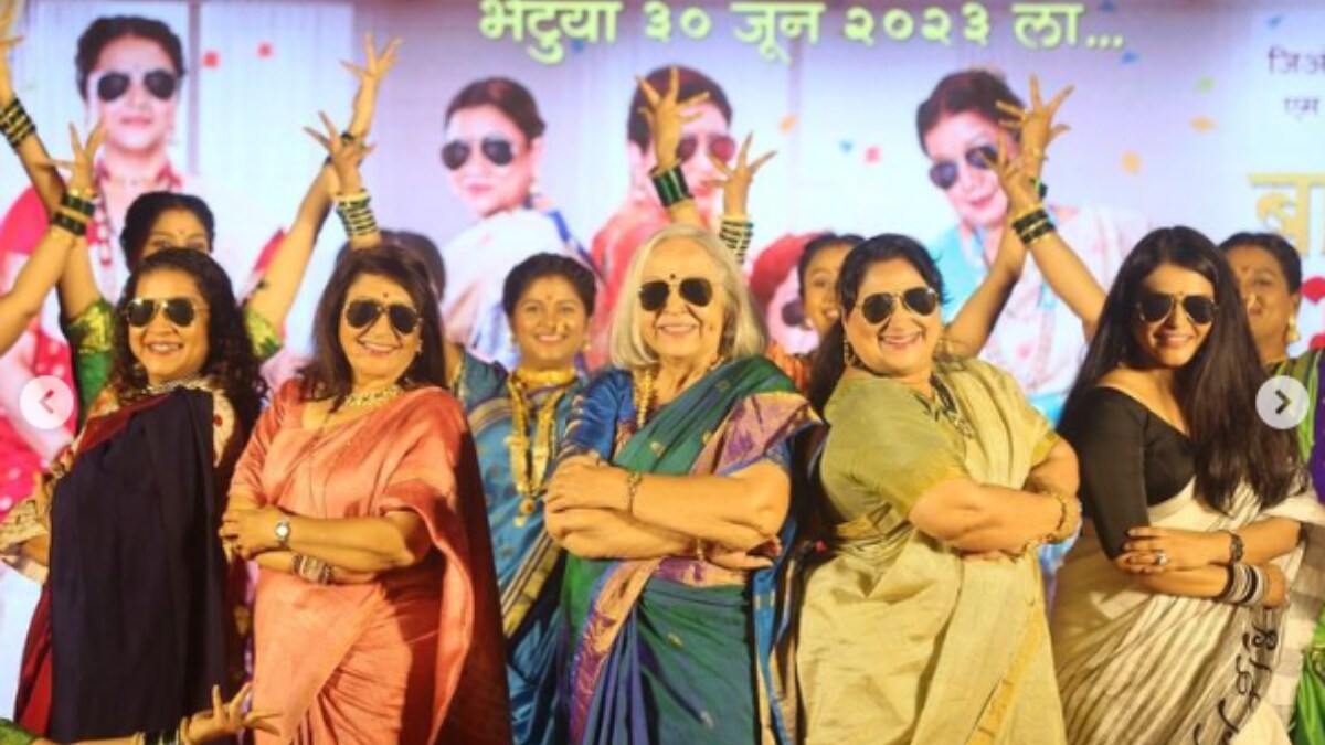 Baipan Bhari Deva Charu Kurti Set Gave These Big Message Very Loudly Ankush Choudhary Wife Deepa Parab Instagram Video