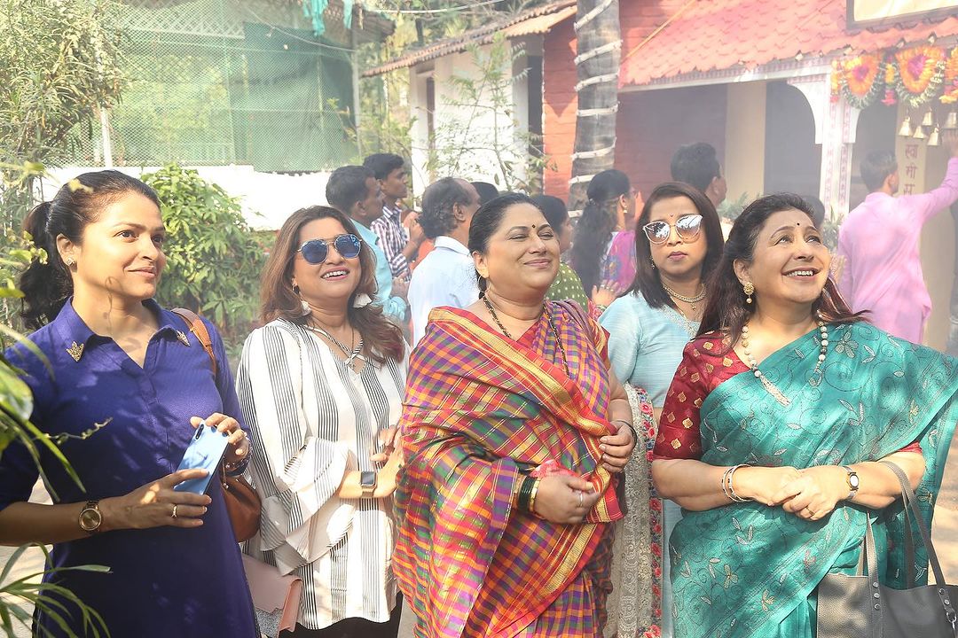 Baipan Bhaari Deva Success Party Photos