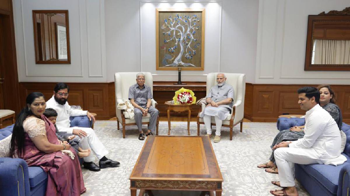 CM Eknath Shinde Meeting with PM Modi