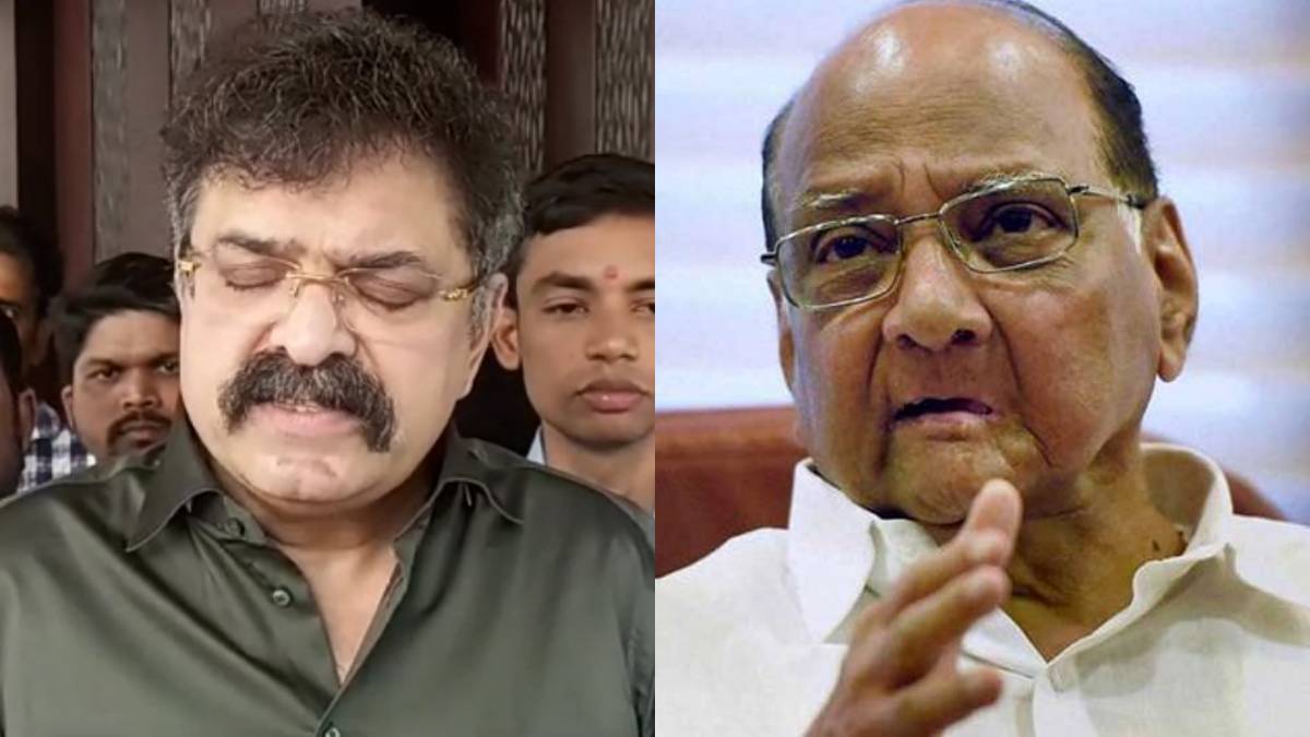 Jitendra Awhad Sharad Pawar
