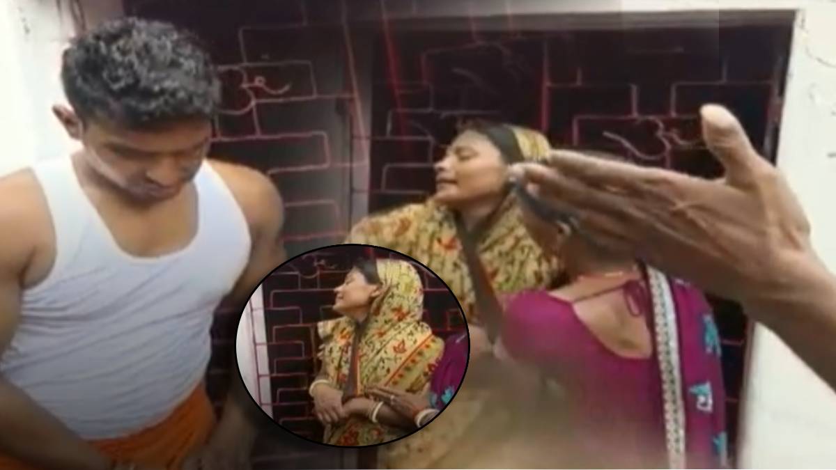 Wife Cheats Husband For a Lover Who is Father Of Three Girls Family Caught Couple Man Gets Wife Married Hum Dil De Chuke Sanam