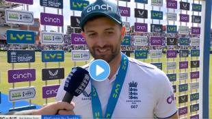 Mark Wood reacts after the win