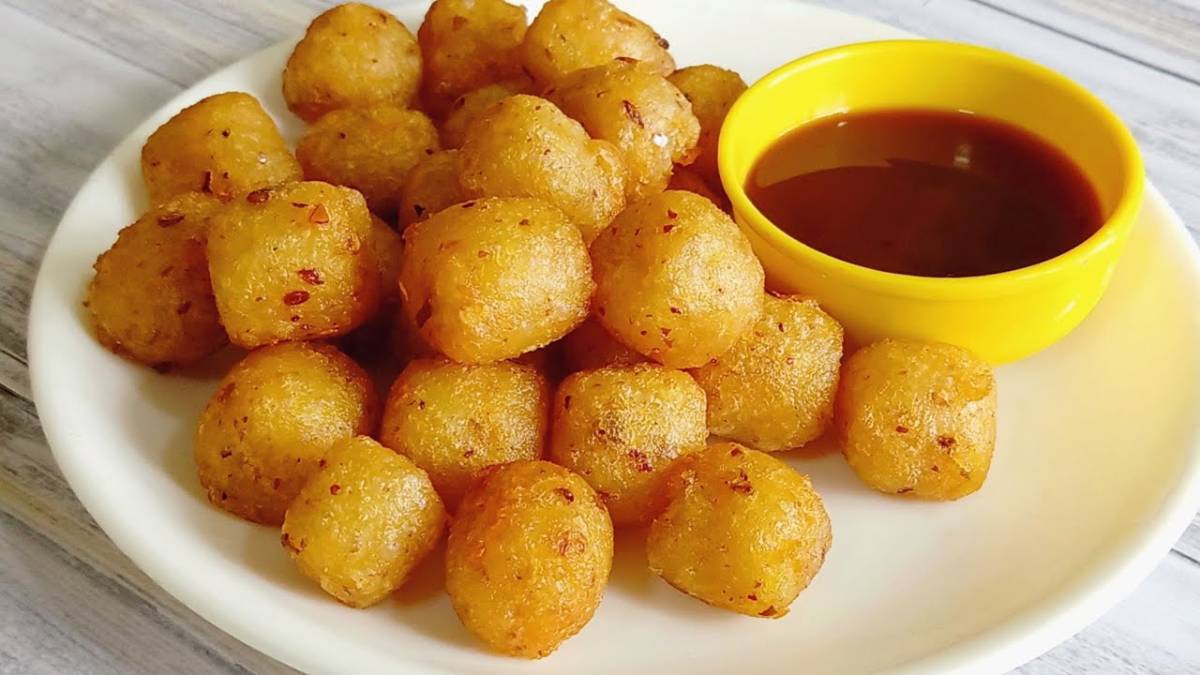 crispy potato snacks