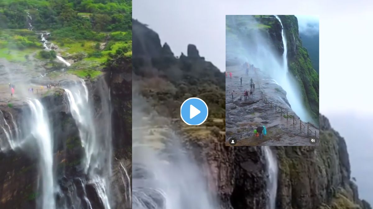 Reverse Waterfall Video
