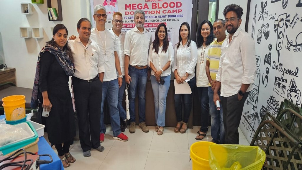 blood donation camp Rotary thane