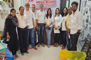 blood donation camp Rotary thane