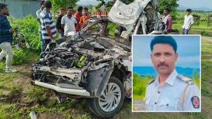 two killed including a policeman after speedy truck collides with police vehicle on nagpur tuljapur national highway