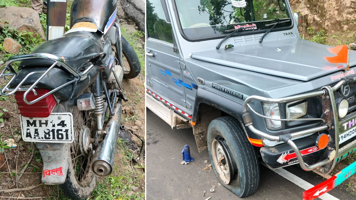 two bike-riding youths died collision speeding cruiser buldhana
