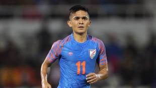 sunil chettri india beat lebanon in saff football