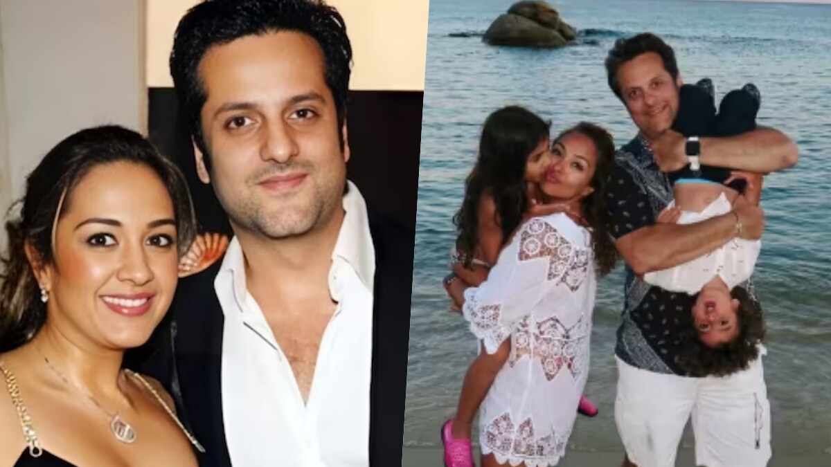 Fardeen Khan and his wife Natasha Madhavani