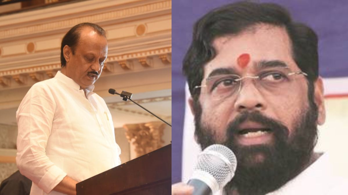 eknath shinde on ajit pawar