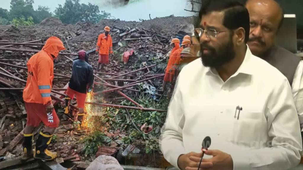 Raigad Landslide Latest Updates in Marathi