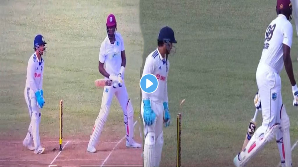 Ishan Kishan wanted to stump Jason Holder in Bairstow Style created a sensation on social media Video viral