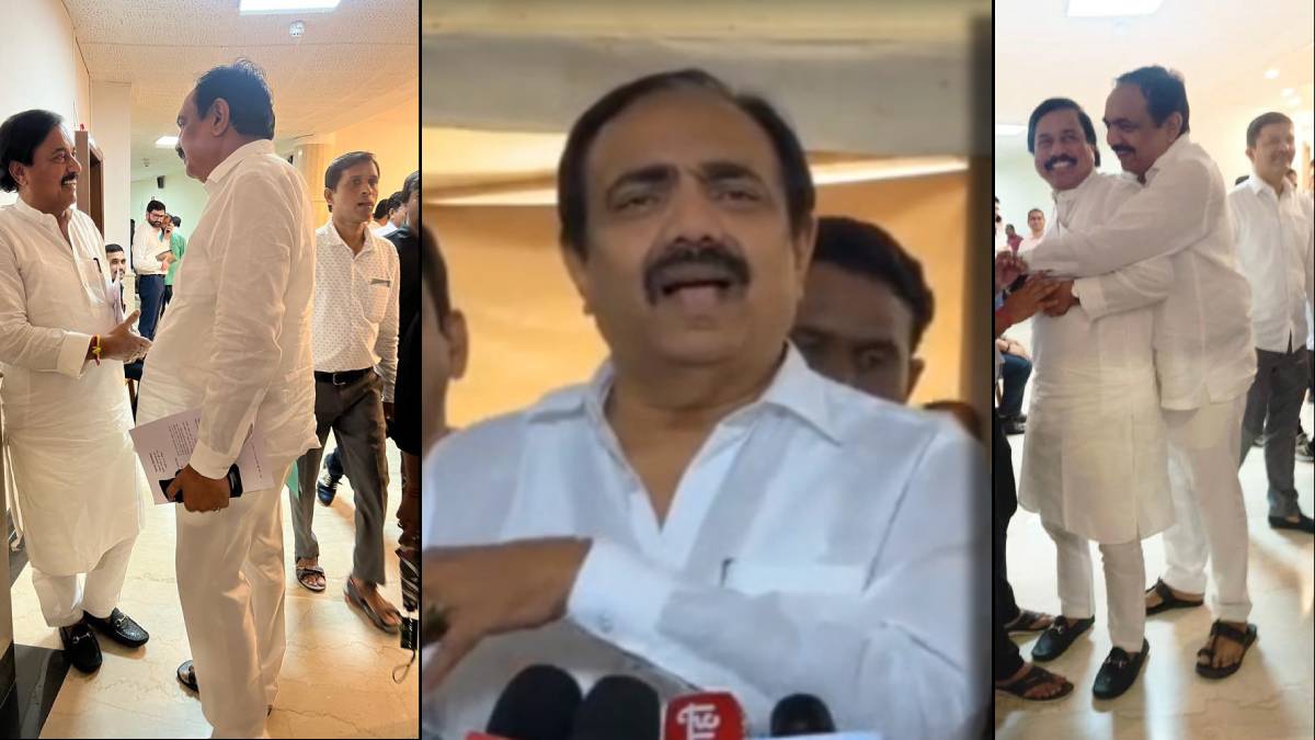 सुनील तटकरे ने लड़की बहिन योजना नासिक महाराष्ट्र मराठी सूचना की आलोचना के लिए जयंत पाटिल की आलोचना की