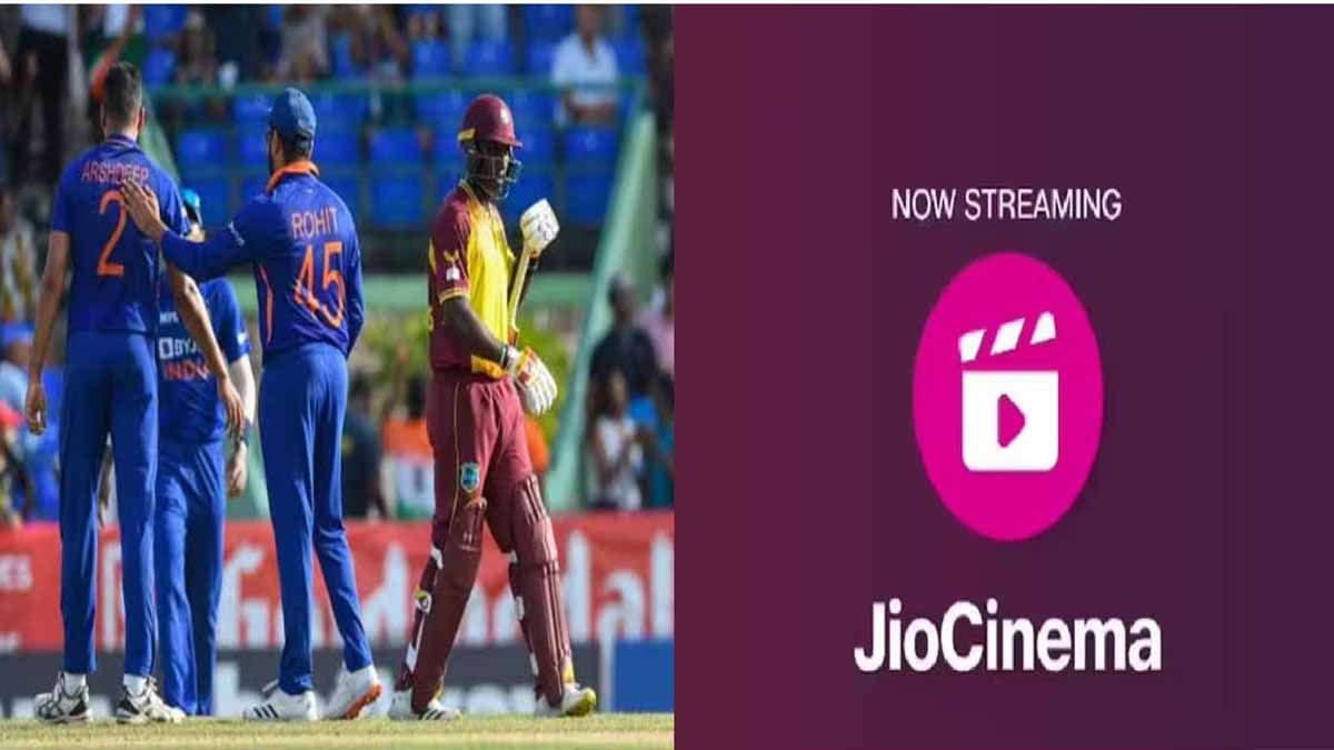 Jio Cinema gave great news to the fans first showed IPL for free now IND vs WI live streaming is