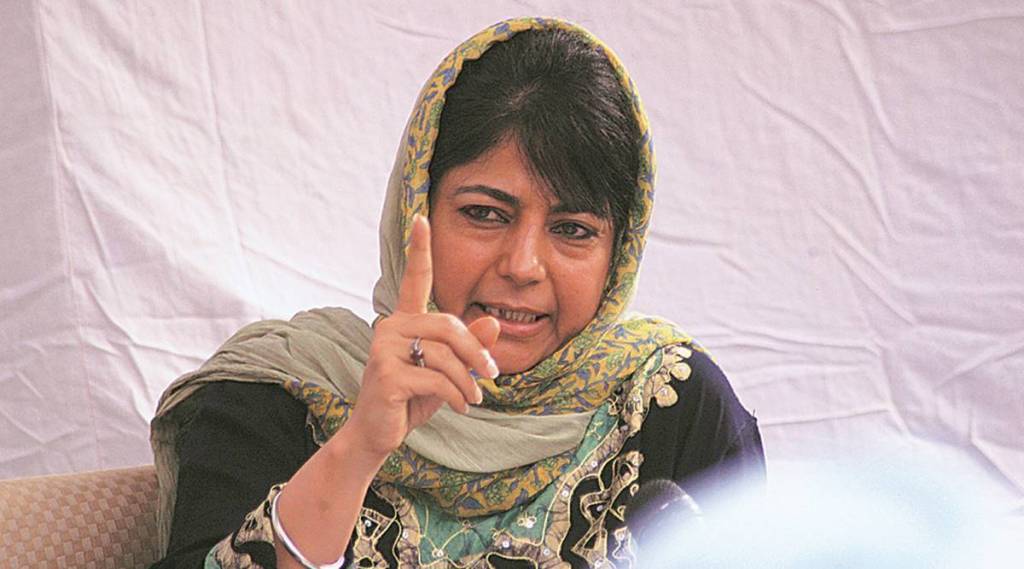 attempts to change demography of jammu and kashmir says mehbooba