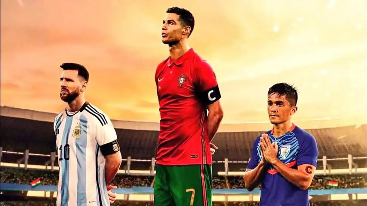I will beat Messi and Ronaldo when it comes to giving my best for India captain Sunil Chhetri's big statement