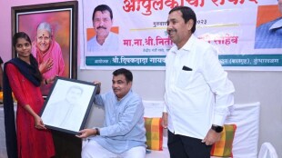 nitin gadkari interacted children mamata bal sadan orphanage wardha