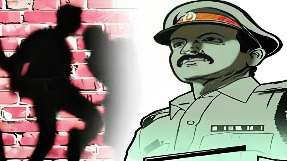pune one police officer injured encounter police robbers warje