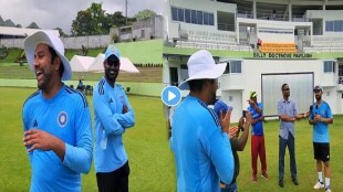 In Ajinkya Rahane's press conference captain Rohit became a reporter the vice-captain was bombarded with questions watch Video