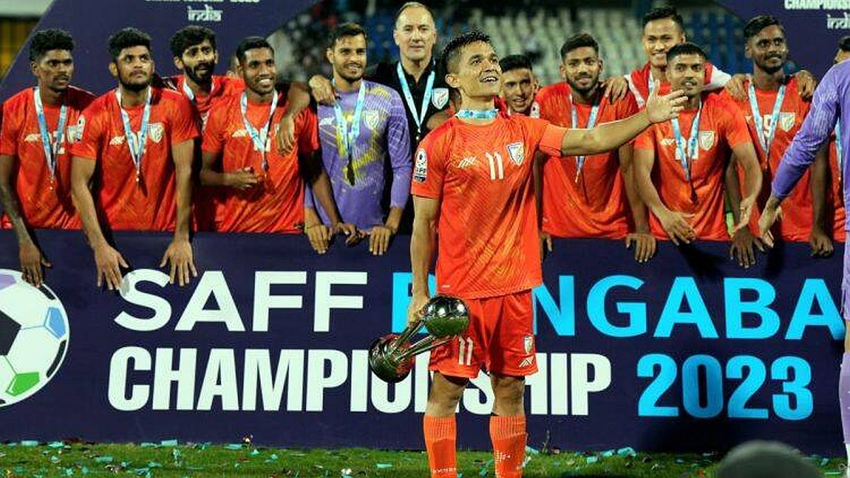 saff championship winner indian team