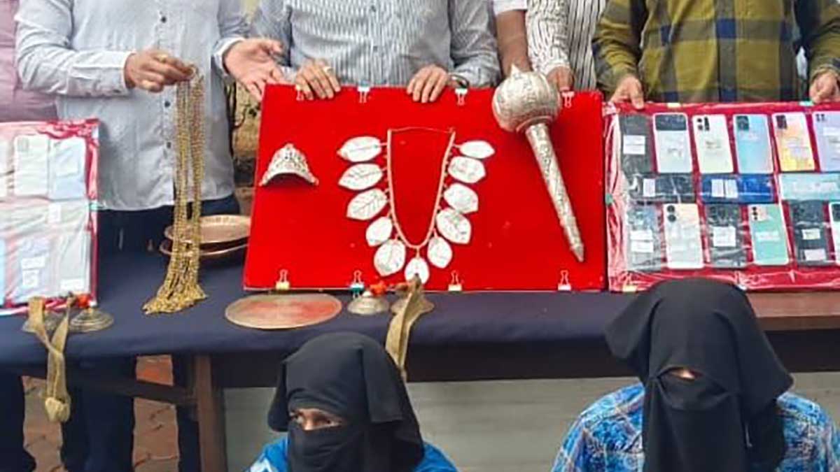 thief burgled kalyan hanuman temple arrested
