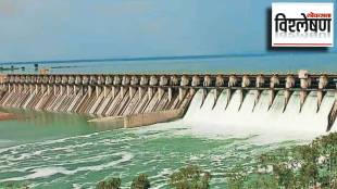 water discharged from dams