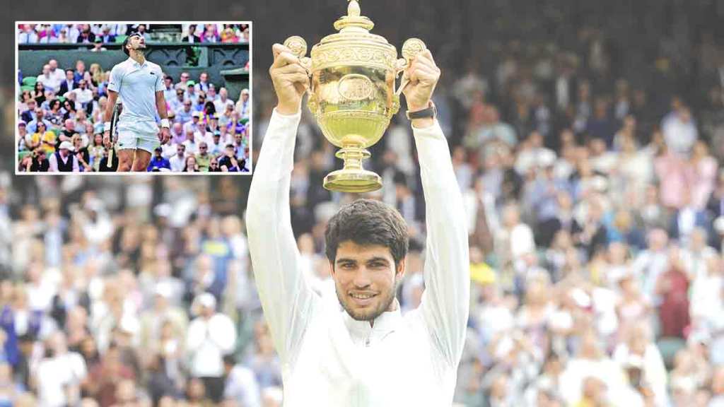 carlos alcaraz beat djokovic in wimbledon final