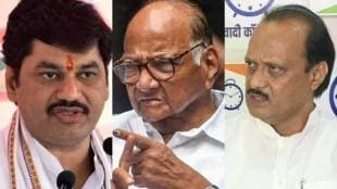 Dhananjay Munde Sharad Pawar Ajit Pawar