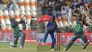 PAK vs NEP: Pakistan gave Nepal a target of 343 runs Babar scored 151 runs Iftikhar's first ODI century