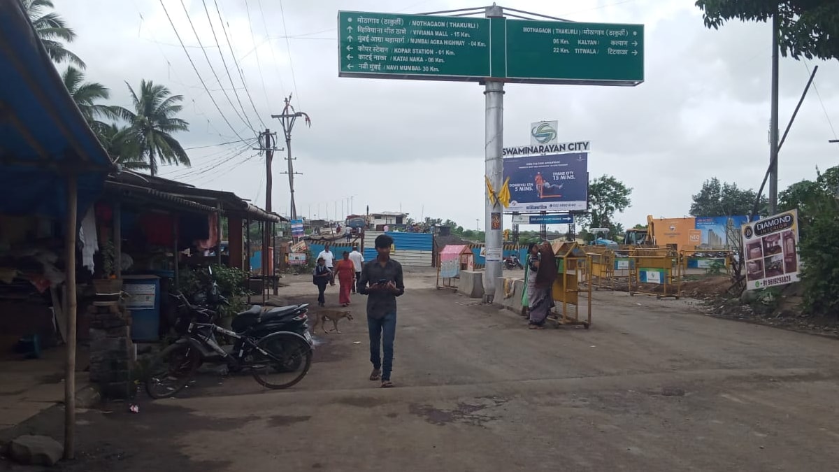 Mankoli pokh road is blocked