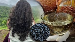 Just Add Kalonji In Coconut Oil see Magic How To Massage Hair To Get rid of grey hair in a month Hair Growth Kitchen tips
